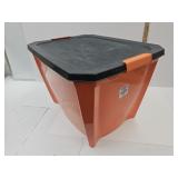 Orange Storage Tote