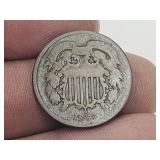 1964 Two Cent Piece Coin