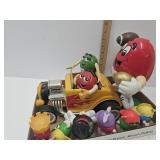 2 M&M Candy Dispensers W Smalls