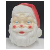 Vintage Blow Mold Santa Claus Head16"L