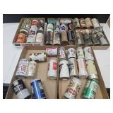 L Lot Of Beer Cans: Black Lable, Blue Ribbon +