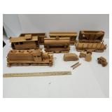 Wood Toy Trains & Cars- See Sizes