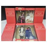 4 NIB Peggy Nisbit Costume & Portrait Dolls