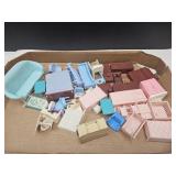 VTG Doll House Furniture: Metal Sink +