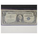 1957 B Star Note Silver Certificate