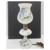 VTG Handpainted 14"H Dresser Lamp