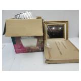 New Wall Mirror 11 x 13", & Security Light