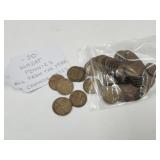 50 Wheat Pennies From 1930