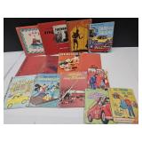 Little Golden Books & VTG Fireman Books