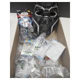 HEROCLIX, Black Panther Mask & Mini Superman +