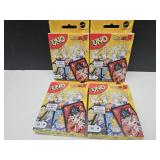 4 Dragon Ball Z Uno Cards