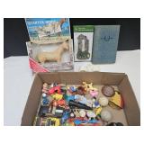 Toy Quarter Horse, John Deere Thermometer, Toys