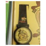 VTG TAZ NFL Watch w Box