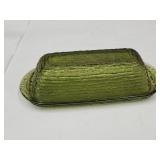Anchor Hocking VTG Butter Dish