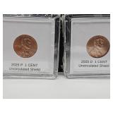 2 New 2026 Last Issue Penny Coins D & P