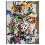 Lot of Old Plastic Toys & Figures