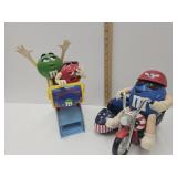 2 M&M Candy Dispensers
