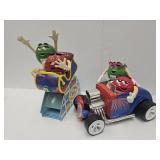 2 M&M Candy Dispensers