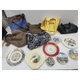 VTG Souvenir Plates,& Women