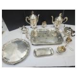 VTG Mid Century Silver Plated Tea & Coffee Service
