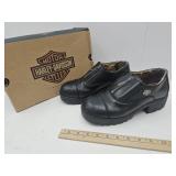 Ladies Shoes- Harley Davidson- Sz 9 See Condition