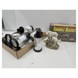 Tumble Basket ,Soap Pump Lot, & Goat