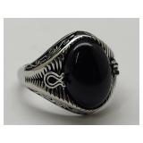 New 925 Silver Ring Sz 9