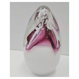 Beautiful Unique Crystal Poland Egg 6.5"