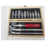 X-ACTO Knife Set w Wood Box