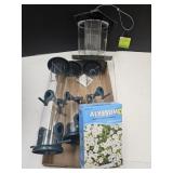Humming Bird Feeders W Flower Seeds