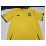 Sz M Brasil CBF Soccer Jersey