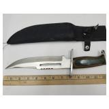 15" Knife w Sheath
