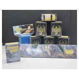 7 Boxes Dragon Shield Sleeves, Mat & Deck Shell