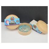 New 3.5" Gold Glitter Dumplings Squishies