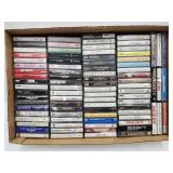 Lg Lot of Cassette Tapes-Carpenters, Beach Boys,+