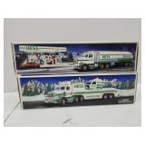 NIB Hess TRUCK & HELICOPTER & TANKER TRUCK