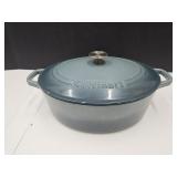 7 QT Cuisinart Cast Iron Enamel  Pan