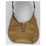 Leather Coach Purse 13.5" w At Bottom