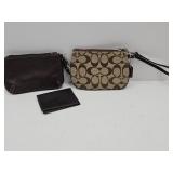 Coach Wrislets  &Unmarked Card Holder