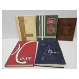 Ball State Year Books 1959 -1962 & History of Burs