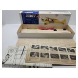 Vintage Comet Piper Cub Wood Model