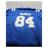 New Warren Colts Stitched Jersey 2XL