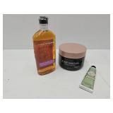 New Body Wash, Argan Oil, Hand Cream