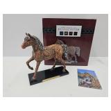 "Trail of Painted Ponies"-"Carved in HIstory"w Bx