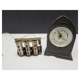 McGill Coin  Sorter &  Lincoln Clock 7" Non Work