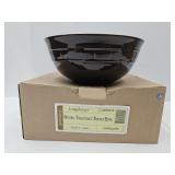 Longaberger Buffet Bowl 11" W- Chocolate