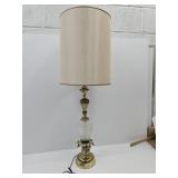 Hollywood MCM Regency Table Lamp 37"T