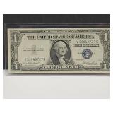 1 - 1935 Crisp Blue Seal 1 Dollar Currency Note