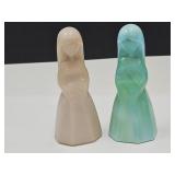 2 Mosser Jenny Statues  4.25"T