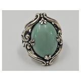 925 Sterling Silver Ring SZ 6 Turquoise?